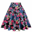 Design Floral Skirt Women High Waist Plus Size Summer Skirts