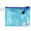 SUNWOOD C4524 A6 mesh zipper bag file bag 12 bag blue