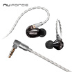 Xinzhi NuForce HEM1 moving iron unit hanging ear in-ear music noise prevention professional braided wire headset black