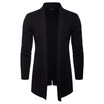 AOWOFS mens foreign trade cardigan jacket mens European&American tide long sweater sweater YM021