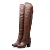 Genuine leather over the knee boots women high heels thigh high women boots autumn boot