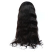 Amazing Star Malaysian Virgin Human Hair Body Wave Lace Front Wig 150 Density Bleached Knots with Baby Hair Natural Color