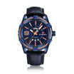 Romacci NAVIFORCE Fashion Causal Men Watches Quartz Male Watch 3ATM Water-resistant Luminous Wristwatch Calendar Time Display