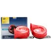 Hella HELLA car horn snail-type dual-plug dual tone Universal Colorful series red models