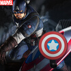 Marvel Marvel Captain America DIY Sticker Link Marvel Hero Character Sticker Pendant Interior Decoration Home Environment Jewelry Creative Gift
