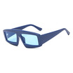 SHAUNA Popular Women Square Sunglasses Retro Men Blue Tinted Shades UV400