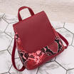 Women Girl PU Leather Shoulder Bag School Backpack Travel Rucksack Purse Fashion