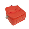 Fashion Portable Travel Storage Bag Essential Oils Carrying Case Protecting Bag Zipper Closure 16 Bottles Design Velvet Bag