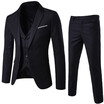 AOWOFS high quality business casual suit three-piece groom groomsmen wedding suit suit XY05