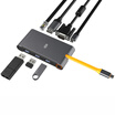 Beijing-made Type-C Portable Docking Station USB-C to HDMIVGA Converter PD Charging Adapter Data Cable Apple MacBook Huawei Mate10pro Screening Docking Station