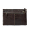 Handmade leather mens hand bag head layer leather men&women bag retro fashion ultra-thin folder