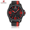 NAVIFORCE 2017 Fashion Silicone Strap Sports Men Watches Quartz Water-Proof 3D Dial Casual Wristwatch Masculino Relogio Box