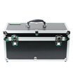 Old A LAOA hardware toolbox aluminum handle suitcase LA112551