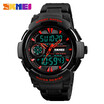 SKMEI 1320 digital 2 times illuminated Wristwatch Chronograph Life Waterproof Watch For Men For Women Fshion Casual Bracelet