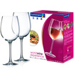 Le Meridien Luminarc red wine glass champagne cup grade goblet 2 sets of 47CL H0611