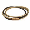 Multi-Layer Thin WAX CORD Bracelet Magnetic Clasp