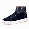 Lace-up Help Style Man Casual Shoes Spring Autumn Fashion Trend Top Keep Warm Cotton Shoes