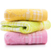 Sanli cotton gauze children&39s towel handle bead wash face towel 25 × 48cm 3 installed
