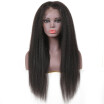 Unice Hair Brazilian Kinky Straight Wig Side Part Remy hair wigs 8-24 Inch Natural Color Lace Front Human Hair Wigs