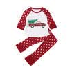 Toddler Kid Baby Girl Christmas Tree Tops Dots Pants Leggings Casual Outfit Set