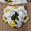 UK Bowknot Infant Baby Kids Girls Outfits Clothes TopsShort Pants Shorts Set