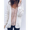 Women Crochet Kimono Hollow Knit Tops Knitwear Coat Outwear Cardigan Fashion