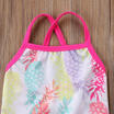 New Baby Girls Kids Small Pineapple Swimmer Bather Swimwear Bathing Summer