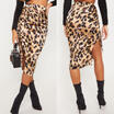 Women Irregular Split Strap Hight Waist Maxi Skirt Beach Long Casual Boho Dress