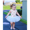 Toddler Kids Baby Girl Rainbow Sleeveless Dress Princess Party Clothes Summer UK