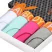 Playboy PLAYBOY 5820 Men&39s underwear briefs cotton breathable underwear 4 white light green gray rose XXXL