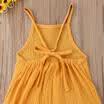 Kid Baby Girl Boy Bib Pants Backless Romper Jumpsuit Bodysuit Outfits Clothes US