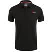 Elmont ALPINT MOUNTAIN outdoor sports POLO quick dry quick dry breathable collar short sleeve speed dry suit compassion fitness training suit 640-512 black XXL