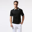 Mens Stylish Short Sleeve Golf Polo T Shirt Summer Casual Slim Fit Tops Shirts