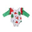 UK Newborn Infants Kid Boy Girl Baby Romper Jumpsuit Long Sleeve Outfit Sunsuit