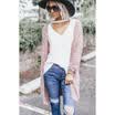 UK Womens Winter Baggy Cardigan Coat Top Chunky Knitted Oversized Sweater Jumper