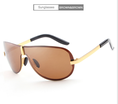 Classic frameless fashion sunglasses Polarized sunglasses for men