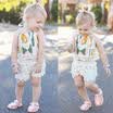Newborn Infant Toddler Baby Kids Girl Clothes Lace T-shirt Tops Backless Blouse