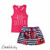 Emmababy Kids Baby Girls Off Shoulder Top Mini Skirt Dress Outfits Set Clothes