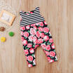 Newborn Infant Baby Girl Kids Floral Romper Jumpsuit Bodysuit Clothes Outfit Set