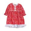 Toddler Kids Girl Princess Snowflake Long Sleeve Dress Party Xmas Casual Dresses