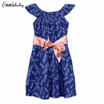 Mommy&Me Family Matching Floral Dress Mother Daughter Sundress for Kid Women