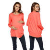 UK Womens Ladies Maternity Breastfeeding T-Shirt Blouse Nursing Pullover Tops