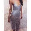 Sexy Womens Bandage Bodycon Sleeveless Club Party Cocktail Mini Dress Backless