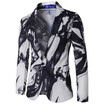 AOWOFS European code new ink printing suit jacket best man dress X972
