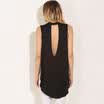 Fashion Women Black Sleeveless Vest Tops Shirt Ladies Summer Casual Loose Blouse