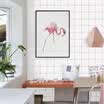 Ou Wei widened thick self-adhesive wallpaper wallpaper bedroom living room TV background wall stickers furniture renovation stickers M9002 pink simple grid 60cm6m