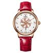 According to wave EBOHR watch colorful series of fashion purple leather belt quartz watch 36040148