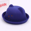 Fashion Summer Cat Design Beach Cap Ears Sun Hat For Baby Girl Kids Children