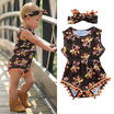 Newborn Infant Baby Girl Cotton Clothes Jumpsuit Romper Bodysuit Summer Outfits