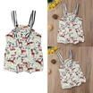 Newborn Infant Kids Baby Boy Girls Deer Romper Bodysuit Jumpsuit Clothes Outfits